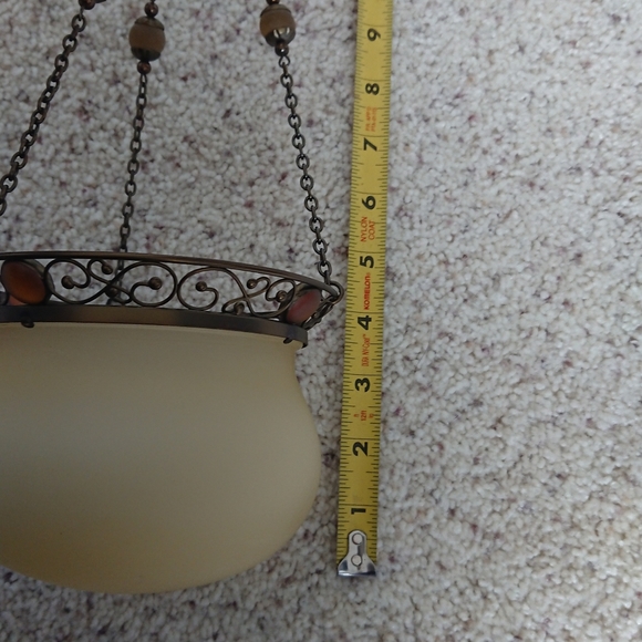 PartyLite, Satin Glass, Paris Hanging Candle Holder - Picture 3 of 9